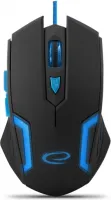 Photo de Souris filaire Gamer Esperanza MX205 Fighter (Noir/Bleu)