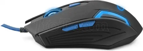 Photo de Souris filaire Gamer Esperanza MX205 Fighter (Noir/Bleu)