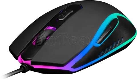 Photo de Souris filaire Gamer Gamdias Aura GS1 RGB (Noir)