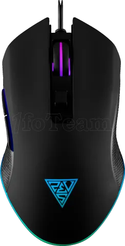 Photo de Souris filaire Gamer Gamdias Aura GS2 RGB (Noir)