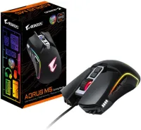 Photo de Souris filaire Gamer Gigabyte Aorus M5 RGB (Noir) -- Id : 157309