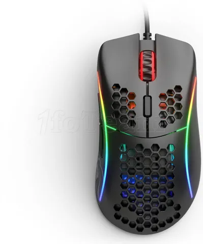 Photo de Souris filaire Gamer Glorious PC Gaming Race Model D RGB (Noir)