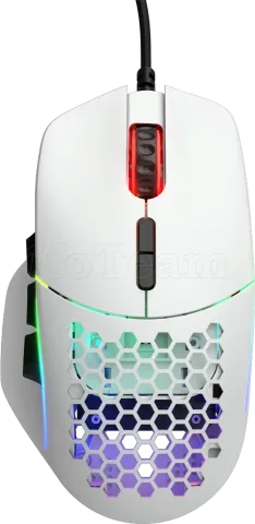 Photo de Souris filaire Gamer Glorious PC Gaming Race Model I RGB (Blanc)