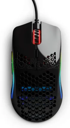Photo de Souris filaire Gamer Glorious PC Gaming Race Model O RGB (Noir Brillant)