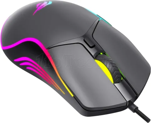 Photo de Souris filaire Gamer Havit MS1029 RGB (Noir)
