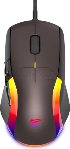 Photo de Souris filaire Gamer Havit MS959S RGB (Noir)
