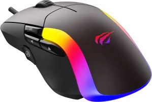 Photo de Souris filaire Gamer Havit MS959S RGB (Noir)