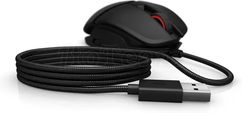 Photo de Souris filaire Gamer HP Omen Reactor (Noir)