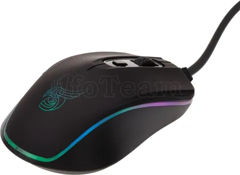 Photo de Souris filaire Gamer L33T Gaming Tyrfing RGB (Noir)