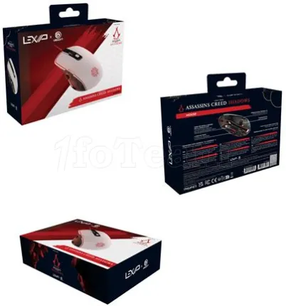 Photo de Souris filaire Gamer Lexip x Ubisoft Assasin's Creed Shadows