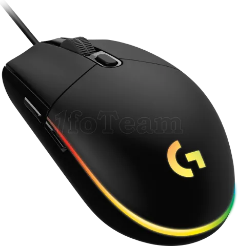 Photo de Souris filaire Gamer Logitech G102 LightSync RGB (Noir)