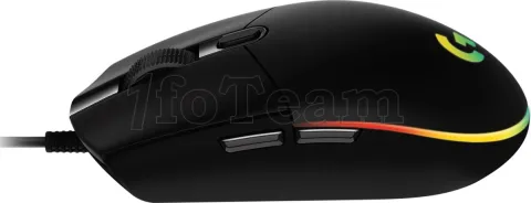 Photo de Souris filaire Gamer Logitech G203 LightSync (Noir)