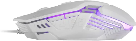 Photo de Souris filaire Gamer Mars Gaming MM024 RGB (Blanc)