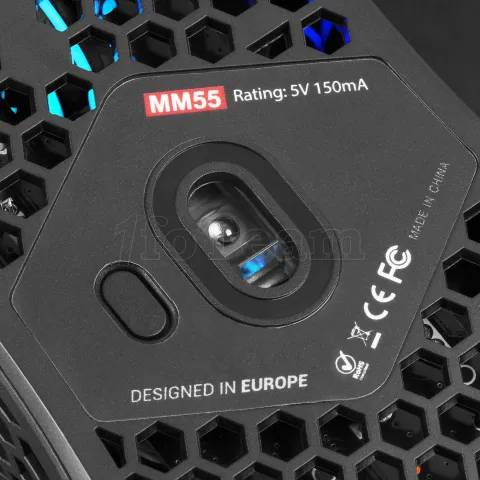 Photo de Souris filaire Gamer Mars Gaming MM55 RGB (Noir)