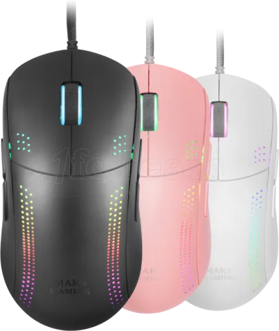 Photo de Souris filaire Gamer Mars Gaming MMPro RGB (Noir)