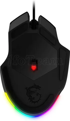 Photo de Souris filaire Gamer MSI Clutch GM20 Elite RGB (Noir)