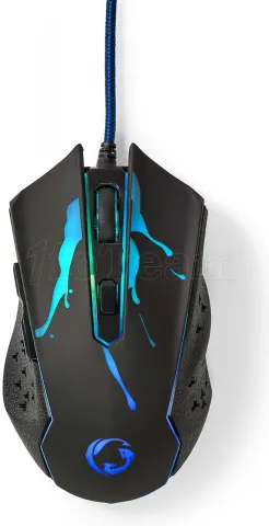 Photo de Souris filaire Gamer Nedis GMWD210BK (Noir)