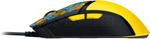 Photo de Souris filaire Gamer Razer Cobra Pokemon Kanto Starters (Jaune)