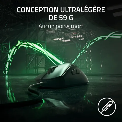 Photo de Souris filaire Gamer Razer Deathadder v3 (Noir)