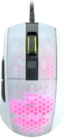 Photo de Souris filaire Gamer Roccat Burst Pro RGB (Blanc)