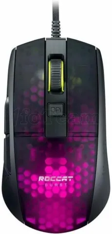 Photo de Souris filaire Gamer Roccat Burst Pro RGB (Noir)