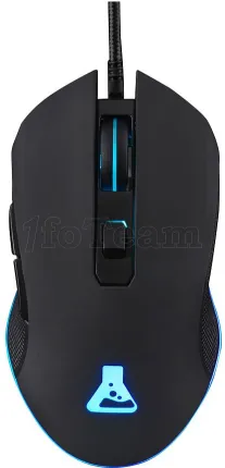 Photo de Souris filaire Gamer The G-Lab Kult Hélium RGB (Noir)