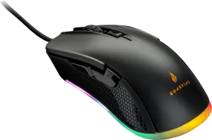 Photo de Souris filaire Gamer Verbatim SureFire Buzzard Claw RGB (Noir)