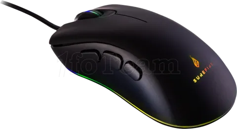 Photo de Souris filaire Gamer Verbatim SureFire Condor Claw RGB (Noir)