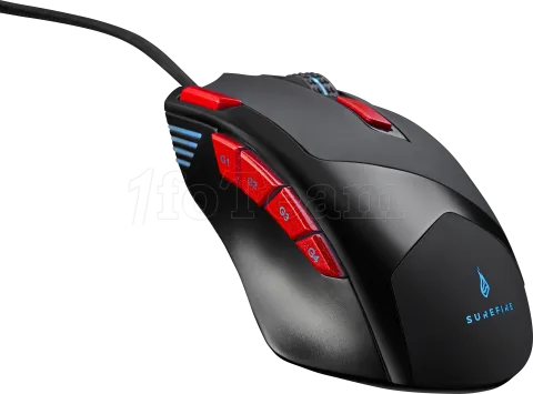 Photo de Souris filaire Gamer Verbatim SureFire Eagle Claw RGB (Noir)