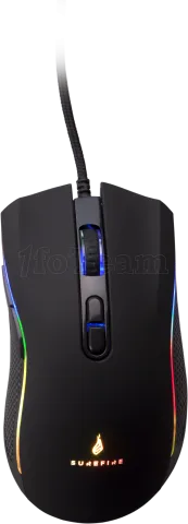 Photo de Souris filaire Gamer Verbatim SureFire Hawk Claw RGB (Noir)