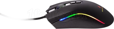 Photo de Souris filaire Gamer Verbatim SureFire Hawk Claw RGB (Noir)