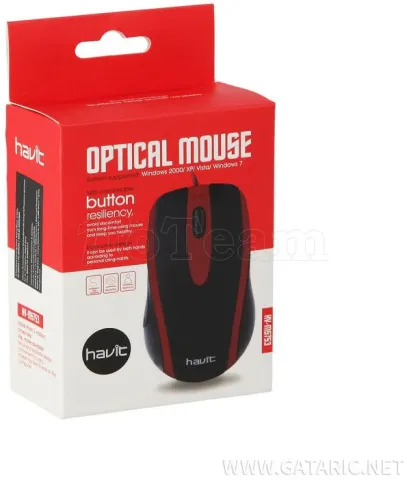 Photo de Souris filaire Havit MS57GT (Noir)