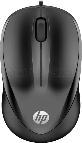 Photo de Souris filaire HP 1000 USB (Noir)