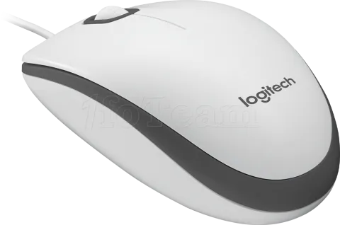 Photo de Souris filaire Logitech M100 (Blanc)