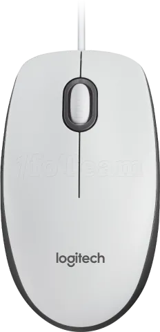 Photo de Souris filaire Logitech M100 (Blanc)