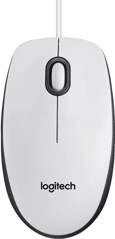 Photo de Souris filaire Logitech M100 (Noir/Blanc)