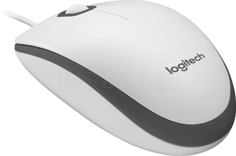 Photo de Souris filaire Logitech M100 (Noir/Blanc)