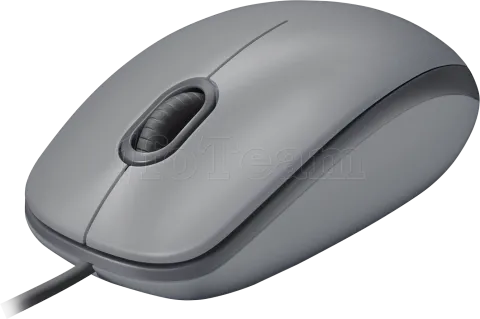 Photo de Souris filaire Logitech M110 Silent (Gris)