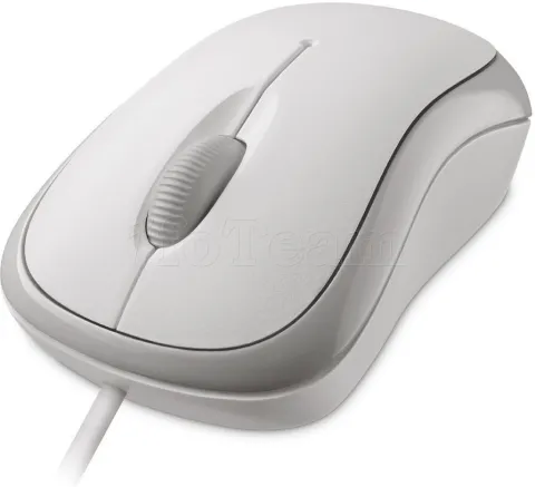 Photo de Souris filaire Microsoft Basic Optical Mouse USB (Blanc)