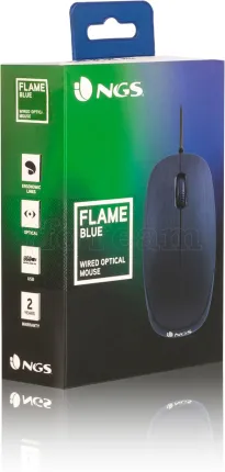 Photo de Souris filaire NGS Flame (Bleu)