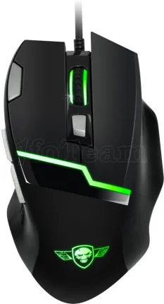 Photo de Souris filaire Spirit of Gamer Elite-M10 + Tapis (Noir)