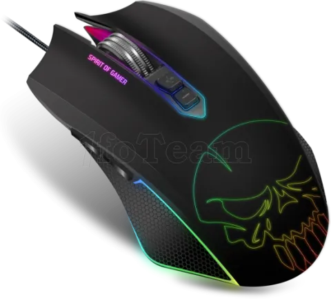 Photo de Souris filaire Spirit of Gamer Elite-M40 RGB (Noir)