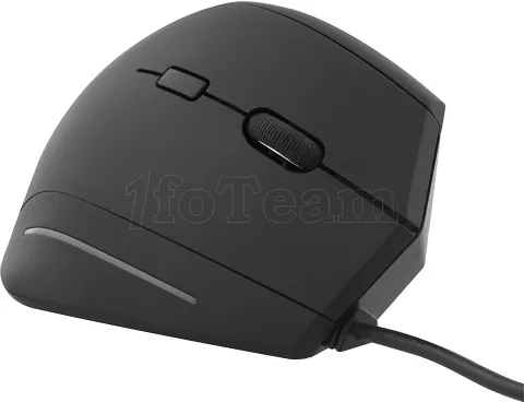 Photo de Souris filaire T'nB Ergo verticale pour droitier (Noir)