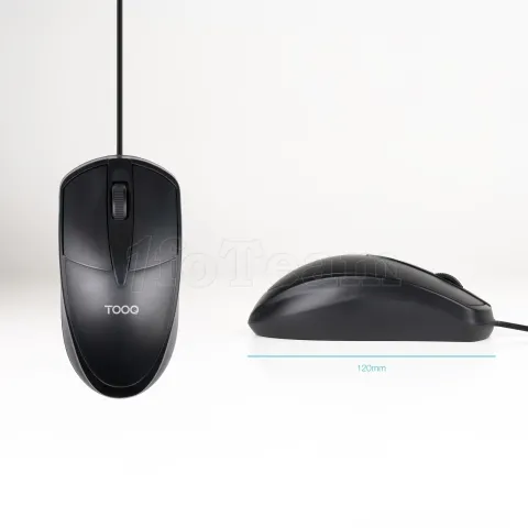 Photo de Souris filaire Tooq TQM-1001-B (Noir)