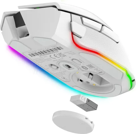 Photo de Souris Gamer sans fil Razer Basilisk V3 Pro 35K RGB (Blanc)