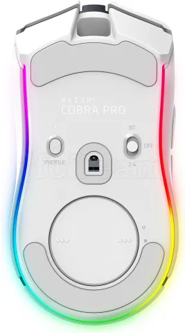 Photo de Souris Gamer sans fil Razer Cobra Pro RGB (Blanc)