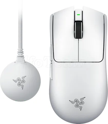 Photo de Souris Gamer sans fil Razer Viper V4 Pro (Blanc)
