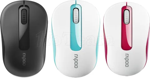 Photo de Souris Optique sans fil Rapoo M10 Plus (Noir)