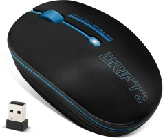 Photo de Souris sans fil Advance Drift 2 (Bleu)