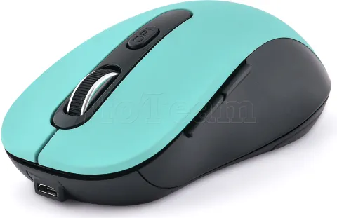 Photo de Souris sans fil Bluestork Office 70 (Noir/Vert)